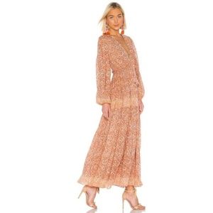 ULLA JOHNSON Alethea Maxi Dress Orange 6